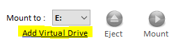 Virtual drive menu